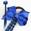 1PCS New Girls Elastic Hair Band Rubber Band Hair Accessories Wig Ponytail Headband Kids Twist Braid Rope Headdress Hair Braider AExp