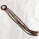 1PCS New Girls Elastic Hair Band Rubber Band Hair Accessories Wig Ponytail Headband Kids Twist Braid Rope Headdress Hair Braider AExp