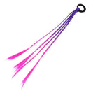 1PCS New Girls Elastic Hair Band Rubber Band Hair Accessories Wig Ponytail Headband Kids Twist Braid Rope Headdress Hair Braider AExp