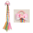 1PCS New Girls Elastic Hair Band Rubber Band Hair Accessories Wig Ponytail Headband Kids Twist Braid Rope Headdress Hair Braider AExp