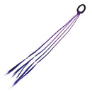 1PCS New Girls Elastic Hair Band Rubber Band Hair Accessories Wig Ponytail Headband Kids Twist Braid Rope Headdress Hair Braider AExp