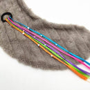 1PCS New Girls Elastic Hair Band Rubber Band Hair Accessories Wig Ponytail Headband Kids Twist Braid Rope Headdress Hair Braider AExp