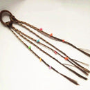 1PCS New Girls Elastic Hair Band Rubber Band Hair Accessories Wig Ponytail Headband Kids Twist Braid Rope Headdress Hair Braider AExp