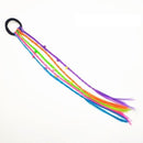 1PCS New Girls Elastic Hair Band Rubber Band Hair Accessories Wig Ponytail Headband Kids Twist Braid Rope Headdress Hair Braider AExp