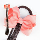 1PCS New Girls Elastic Hair Band Rubber Band Hair Accessories Wig Ponytail Headband Kids Twist Braid Rope Headdress Hair Braider AExp