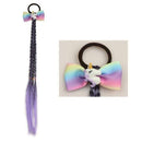 1PCS New Girls Elastic Hair Band Rubber Band Hair Accessories Wig Ponytail Headband Kids Twist Braid Rope Headdress Hair Braider AExp