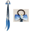 1PCS New Girls Elastic Hair Band Rubber Band Hair Accessories Wig Ponytail Headband Kids Twist Braid Rope Headdress Hair Braider AExp