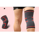 1PCS Plus Size Fitness Running Cycling Knee Support Braces Elastic Nylon Sport Compression Basketball Knee Pad Sleeve for Men-Red-XL-JadeMoghul Inc.