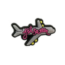 1pcs PVC Shoe Croc Charms Accessories Decorations Cool Airplane Daisy Coconut Flamingo Car Jibits For Croc Bracelet Kids Gift AExp