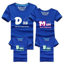 1piece Fashion Family Matching Outfits Tshirt 16 Color Clothes For matching family clothes mother father Baby short Sleeve Shirt-as chart 3-Mom S-JadeMoghul Inc.