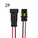 1set AMP 1P 2P 3P 4P 5P 6P Way Waterproof Electrical Auto Connector Male Female Plug with Wire Cable harness for Car Motorcycle JadeMoghul Inc.