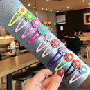 1Set Girls Cute Cartoon Animal Fruit Colorfur Hairpins Children Sweet Hair Clip Barrettes Headband Kids Fashion Hair Accessories AExp