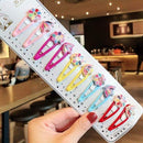 1Set Girls Cute Cartoon Animal Fruit Colorfur Hairpins Children Sweet Hair Clip Barrettes Headband Kids Fashion Hair Accessories AExp