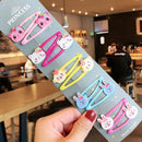 1Set Girls Cute Cartoon Animal Fruit Colorfur Hairpins Children Sweet Hair Clip Barrettes Headband Kids Fashion Hair Accessories AExp