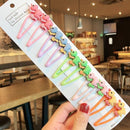 1Set Girls Cute Cartoon Animal Fruit Colorfur Hairpins Children Sweet Hair Clip Barrettes Headband Kids Fashion Hair Accessories AExp