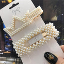 1Set Handmade Pearls Hair Clips Pin for Women Fashion Geometric Flower Barrettes Headwear Girls Sweet Hairpins Hair Accessorie AExp