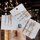 1Set Popular Pearl Hair Clips Fashionable Woman Summer Hair accessories Hairpins BB Clip Styling Tools Barrettes Headwear AExp