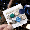 1Set Popular Pearl Hair Clips Fashionable Woman Summer Hair accessories Hairpins BB Clip Styling Tools Barrettes Headwear AExp