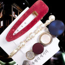 1Set Popular Pearl Hair Clips Fashionable Woman Summer Hair accessories Hairpins BB Clip Styling Tools Barrettes Headwear AExp