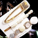 1Set Popular Pearl Hair Clips Fashionable Woman Summer Hair accessories Hairpins BB Clip Styling Tools Barrettes Headwear AExp
