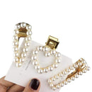1Set Popular Pearl Hair Clips Fashionable Woman Summer Hair accessories Hairpins BB Clip Styling Tools Barrettes Headwear AExp
