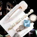 1Set Popular Pearl Hair Clips Fashionable Woman Summer Hair accessories Hairpins BB Clip Styling Tools Barrettes Headwear AExp