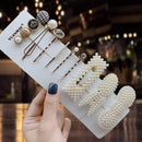 1Set Popular Pearl Hair Clips Fashionable Woman Summer Hair accessories Hairpins BB Clip Styling Tools Barrettes Headwear AExp