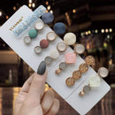 1Set Popular Pearl Hair Clips Fashionable Woman Summer Hair accessories Hairpins BB Clip Styling Tools Barrettes Headwear AExp
