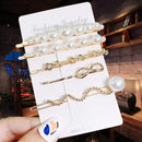 1Set Popular Pearl Hair Clips Fashionable Woman Summer Hair accessories Hairpins BB Clip Styling Tools Barrettes Headwear AExp