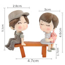 1set Sweety Lovers Couple Chair Figurines Miniatures Fairy Garden Gnome Moss Terrariums Resin Crafts Home Decoration-01-JadeMoghul Inc.