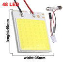 1x C5W C10W LED COB Bulb Festoon 31mm 36mm 69mm 42mm 12V White 5W5 T10 W5W COB LED Light Car License Plate Interior Reading lamp AExp