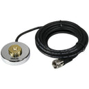 2 1/2" NMO Magnet Mount (Chrome-Plated Steel Magnet Housing)-Radios, Scanners & Accessories-JadeMoghul Inc.