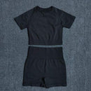 2/3/5PCS Seamless Women Yoga Set Workout Sportswear Gym Clothing Fitness Long Sleeve Crop Top High Waist Leggings Sports Suits AExp