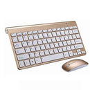 2.4G Keyboard Mouse Combo Set Multimedia Wireless Keyboard and Mouse For Notebook Laptop Mac Desktop PC TV Office Supplies JadeMoghul Inc.