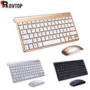 2.4G Keyboard Mouse Combo Set Multimedia Wireless Keyboard and Mouse For Notebook Laptop Mac Desktop PC TV Office Supplies JadeMoghul Inc.