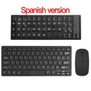 2.4G Keyboard Mouse Combo Set Multimedia Wireless Keyboard and Mouse For Notebook Laptop Mac Desktop PC TV Office Supplies JadeMoghul Inc.