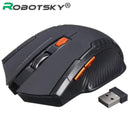 2.4GHz Wireless Optical Mouse Gamer New Game Wireless Mice with USB Receiver Mause for PC Gaming Laptops JadeMoghul Inc.