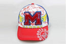 2-7 Year Kids Children Outdoor Sports Snapback Summer Sun Baseball Hat Cartoon Mickey Letter Lovely Fashion Cap Gorras-M red-JadeMoghul Inc.