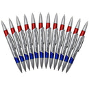 (2 DZ) SWIRL DESK PENS RED/BLUE-Supplies-JadeMoghul Inc.