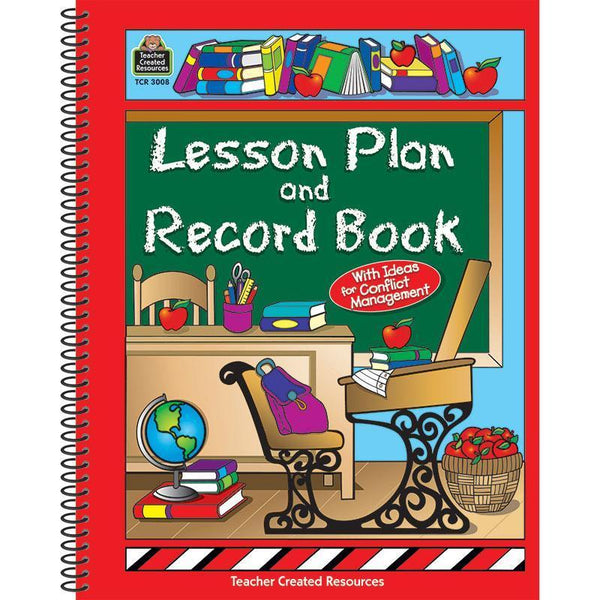 (2 Ea) Lesson Plan And Record Book-Learning Materials-JadeMoghul Inc.