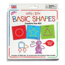 (2 Ea) Wikki Stix Basic Shapes Kit-Learning Materials-JadeMoghul Inc.