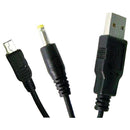 2-in-1 USB Data Transfer Cable & Charger for PSP(R), 4ft-PSP-JadeMoghul Inc.