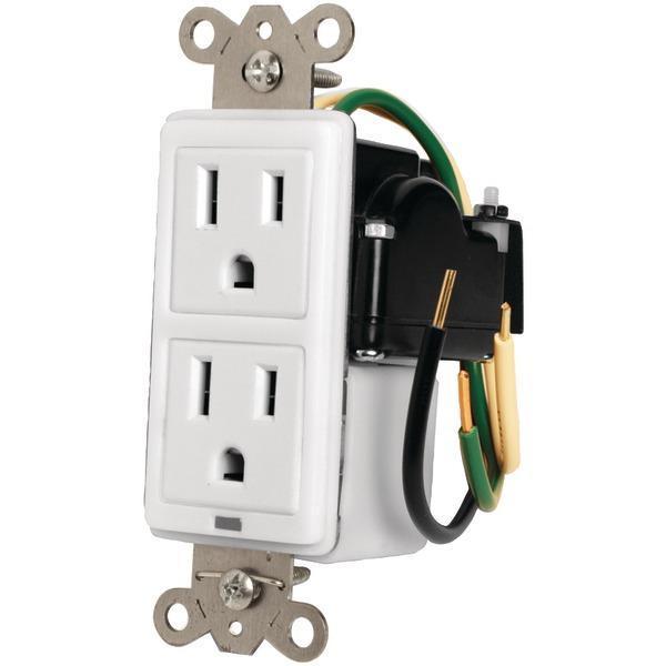 2-Outlet MIW-1G AC Receptacle with Surge Protection-Surge Protectors-JadeMoghul Inc.