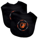 2 Pack Baby Fanatic Bib Baltimore Orioles-LICENSED NOVELTIES-JadeMoghul Inc.