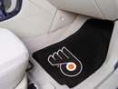2-pc Carpet Car Mat Set Car Floor Mats NHL Philadelphia Flyers 2-pc Printed Carpet Front Car Mats 17"x27" FANMATS