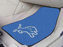 2-pc Carpet Car Mat Set Custom Car Mats NFL Detroit Lions 2-pc Carpeted Front Car Mats 17"x27" FANMATS