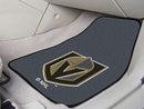 2-pc Carpet Car Mat Set Weather Car Mats NHL Vegas Golden Knights 2-pc Carpeted Front Car Mats 17"x27" FANMATS