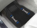 2-pc Deluxe Car Mat Set Custom Car Mats NFL Tennessee Titans Deluxe Mat 21"x27" FANMATS