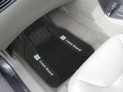 Weather Car Mats U.S. Armed Forces Sports  Coast Guard Deluxe Mat 21"x27"