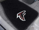 2-pc Embroidered Car Mat Set Car Mats NFL Atlanta Falcons 2-pc Embroidered Front Car Mats 18"x27" FANMATS